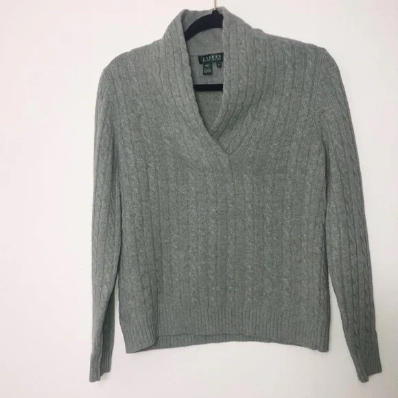 Lauren Ralph Lauren wool blend long sleeve sweater - Picture 1 of 8